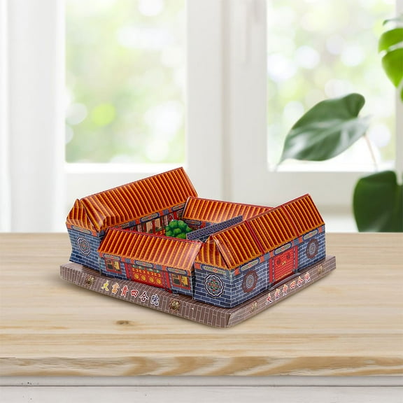 Raindrops Qingming Festival Supplies Paper House Multi 2 Pcs