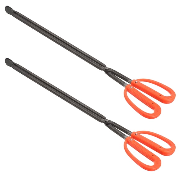 USHOBE 2Pcs Multipurpose Garbage Grabber with Long Tong for Outdoor Barbecue Cleanup