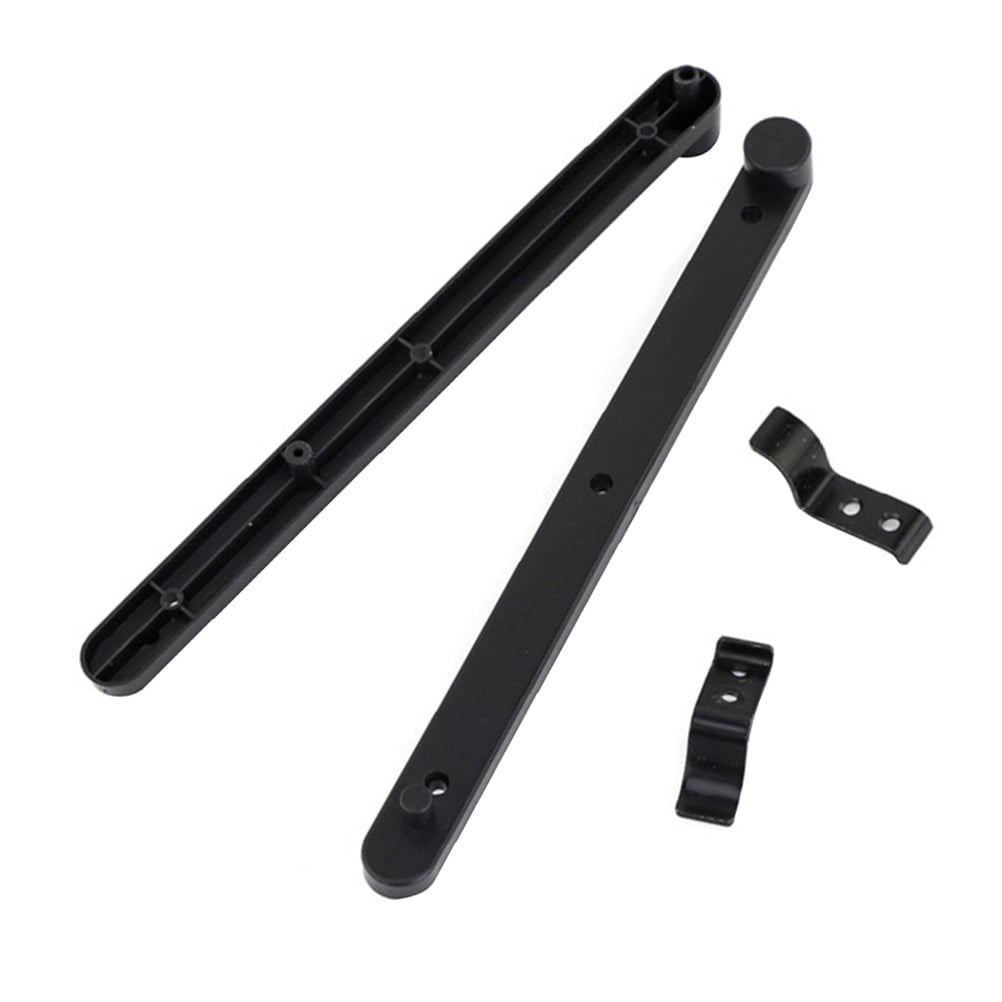 Raindrops 2 Pcs Flip-up Door Rails Lb Load Capacity Side Mount Sliding ...