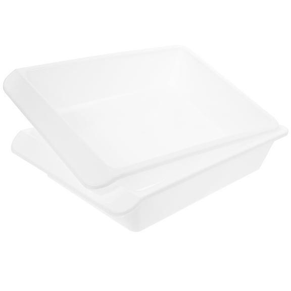 Raindrops 2 Pcs Food Storage Containers Sandwich Triangle Reusable Box