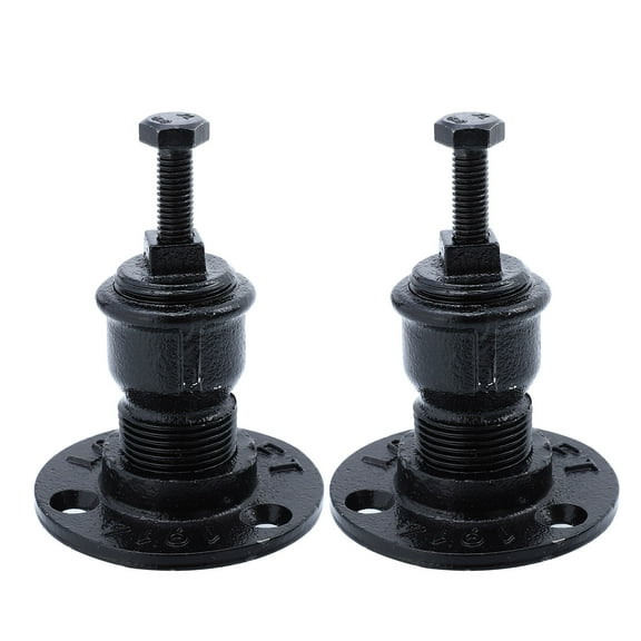 Raindrops  2 Pcs Handrail Mount Brackets Support Stair for Stairs Metal Railing