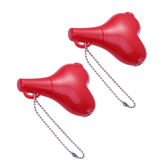 Raindrops 2 Pcs Heart Dual Headphone Jack Splitter with Volume Control for Travel