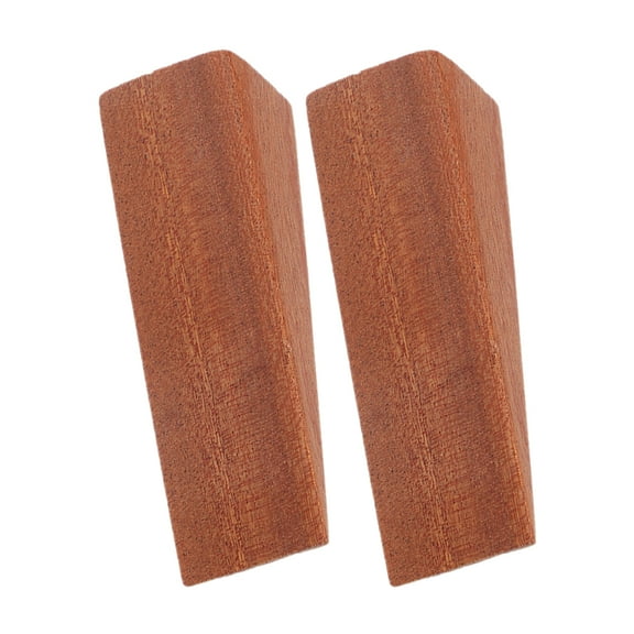 Raindrops 2 Pcs Heavy Duty Wooden Door Stopper Wedge Non- Stops No Drill Installation Doors Stop Replacement Creative Door Safety Stopper