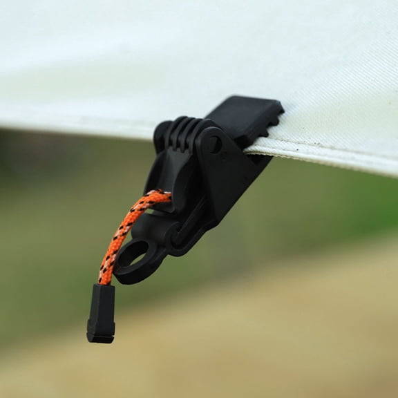 Raindrops 2 Pcs Hiking Tent Fasteners Accessories Canopy Clip Tarp Clips Clamps