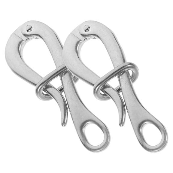 Raindrops 2-Pack Heavy Duty Boat Release Hooks, Practical Hardware for Marine Use