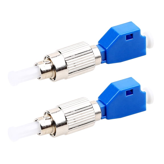Raindrops 2 Pcs Hybrid Converter Adapter Fiber Optic Adapters Optical Cable Female