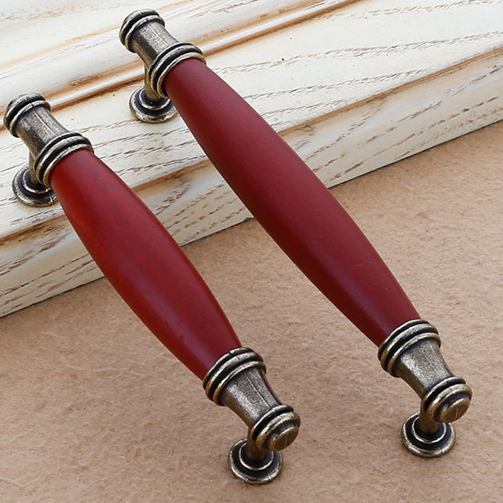 Raindrops 2 Pcs Kitchen Cabinet Handles Vintage Chinese Style - Walmart.com