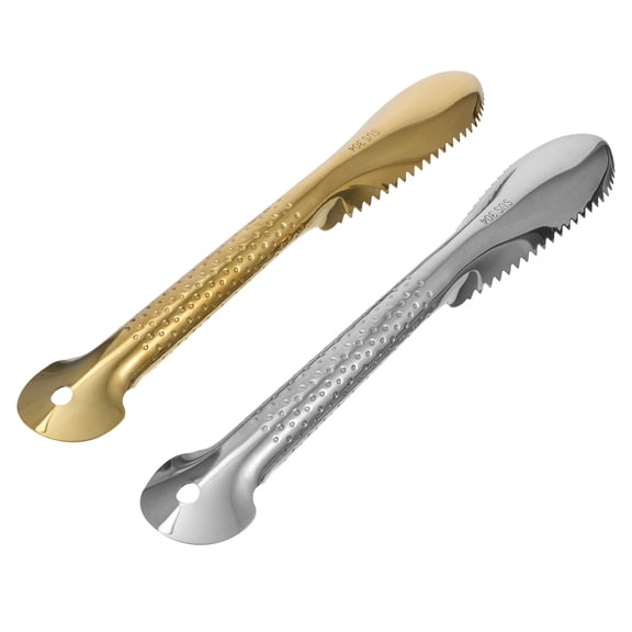 Raindrops  2 Pcs Kitchen Gadget Stainless Steel Fish Scraper Vent Sinker Tank