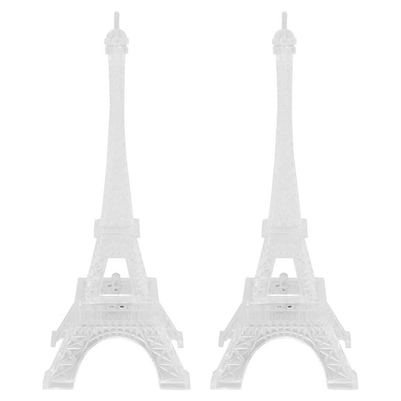 DEMACRIO Eiffel Tower Charm Eiffel Tower Night Light Acrylic 2Pcs