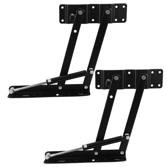 Raindrops 2 Pcs Lift up Table Hinge 24.00X22.00X3.00CM Black