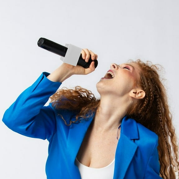 Raindrops 2 Pcs Logo Microphone Easy to Carry Accessory Child