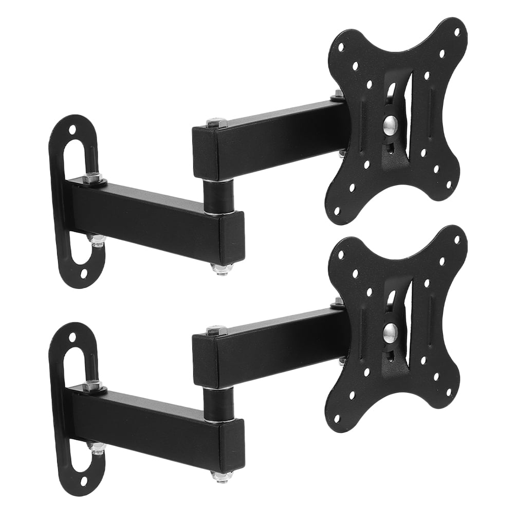 Raindrops 2 Pcs Monitor Stand Small Rotate Swivel Wall Mount - Walmart.com