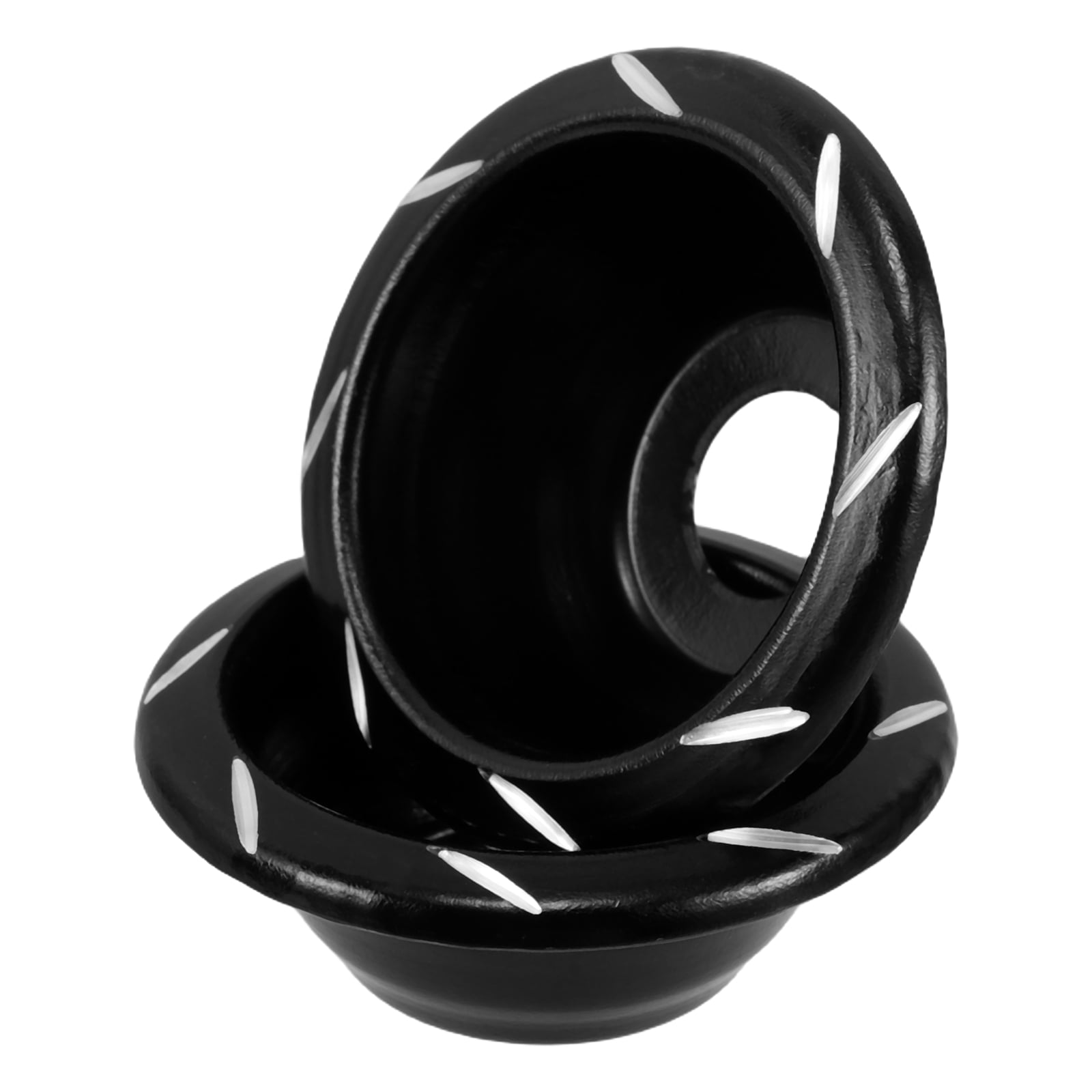 Raindrops  2 Pcs Motorcycle Anti-fall Cup Buckle Radiator Electric Scooter Accessories Front Wheel Child Black