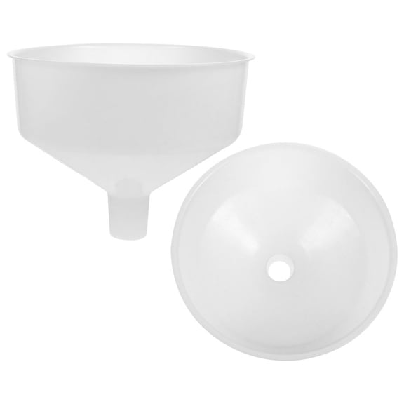 Raindrops 2 Pcs Mouth Large Funnel Multi-function Funnel 26.50X26.50X19.50CM White