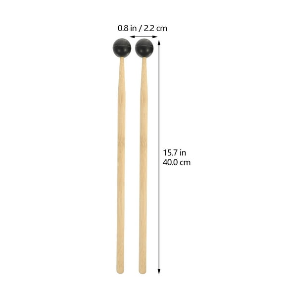 Raindrops  2 Pcs Musical Instruments Drumstick Smooth Surface Practice Tool