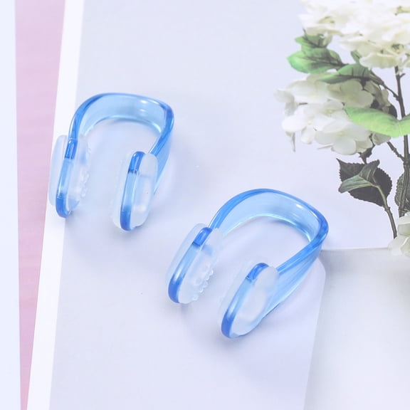 FOMIYES 2Pcs Sports Swim Nasal Splint Made of Durable Tpe Comfortable and Reusable