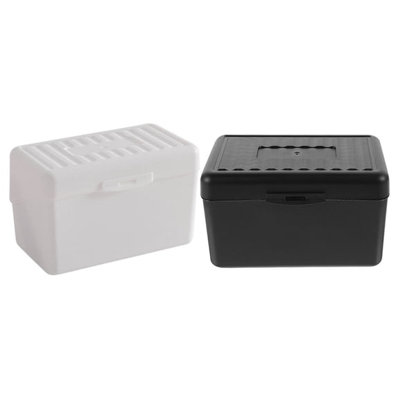 Raindrops 2-Pack Self-Adhesive Card Holder Display Pockets for Office and Business Supplies Organization