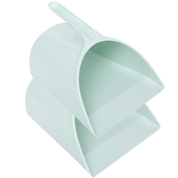 Raindrops 2-Pack Outdoor Broom and Mini Dustpan Set with Garbage Shovel for Quick and Easy Outdoor Cleaning