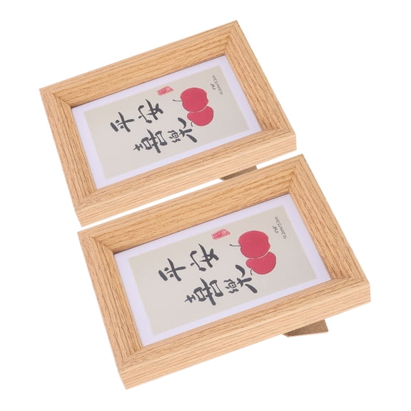 Raindrops Picture Frame for Photo Frame 2Pcs 7.1x5.2in