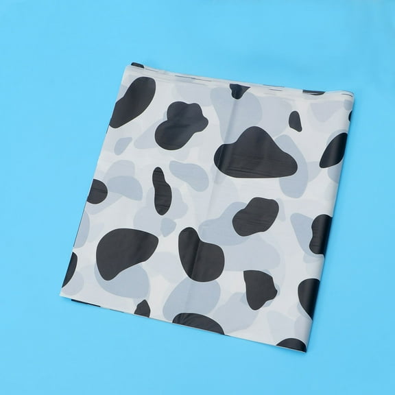 Raindrops 2 Pcs Party Decorations Adult Milk Pattern Tablecloth Cow Pattern Tablecloth