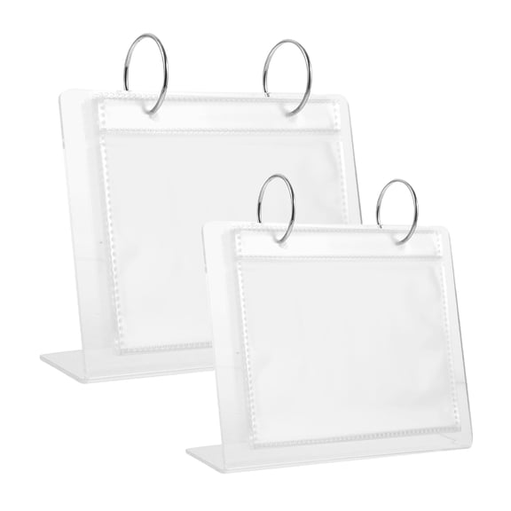 Raindrops  2 Pcs Picture Frame Photo Album Scrapbook Acrylic