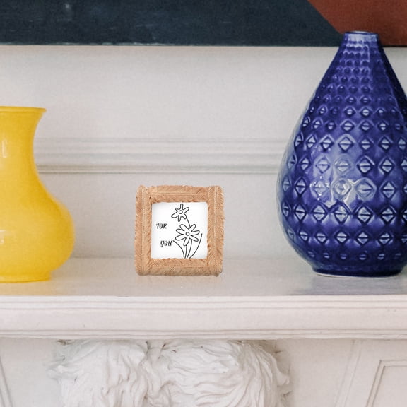 Raindrops  2 Pcs Pictures Frame Desktop Luxury Ornate Frames Work Bride