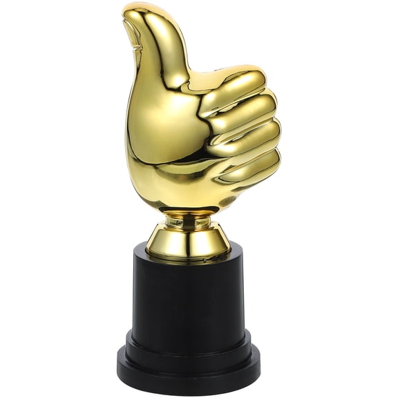 Raindrops  2 Pcs Plastic Trophy Award Trophies Mini Cup Student Golden