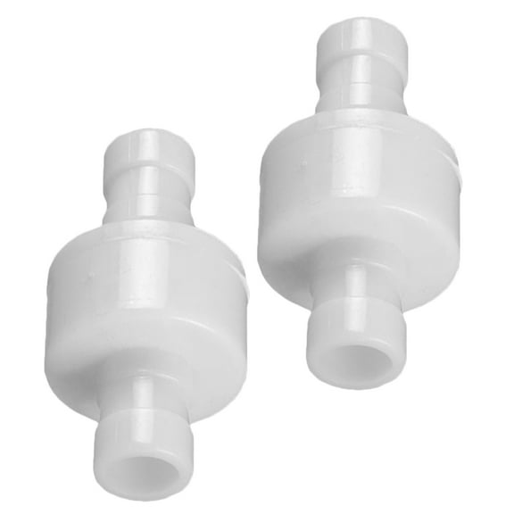 Raindrops Dispenser Check Valve AntiBackflow One Way Valve for Safe Drinking Plastic White