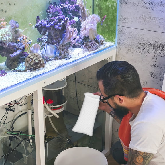 Raindrops Honeycomb Filter Sock Filter Socks Cotton Aquarium Owners Aquarium Maintenance 2 Pcs