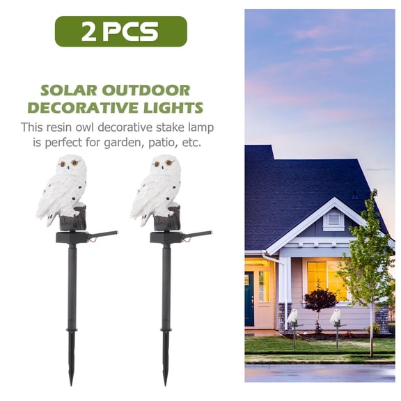 Raindrops Lawn Lamp Solar Powered LED Multi-Color for Yard and Garden 2Pcs