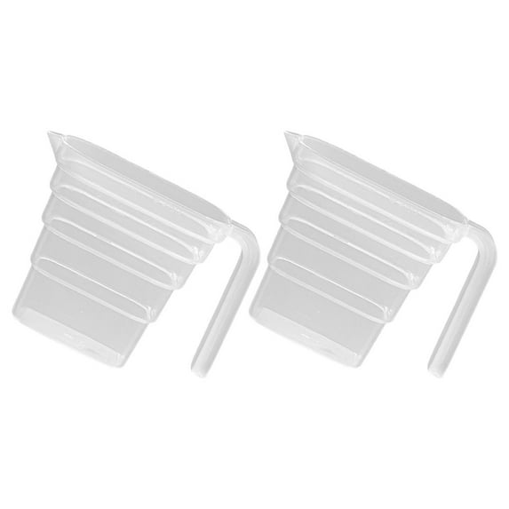 Raindrops 2 Pcs Solution Dustpan and Brush Store Baking Measuring Cup Baby