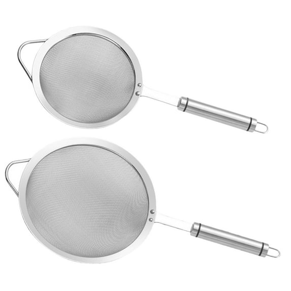 Raindrops  2 Pcs Sieves and Strainers Juice Soy Milk Filter Easy to Clean