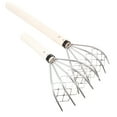 thumbnail image 1 of Raindrops  2 Pcs Stainless Steel Rake Dig Seafood Tool Digging Seashells, 1 of 8