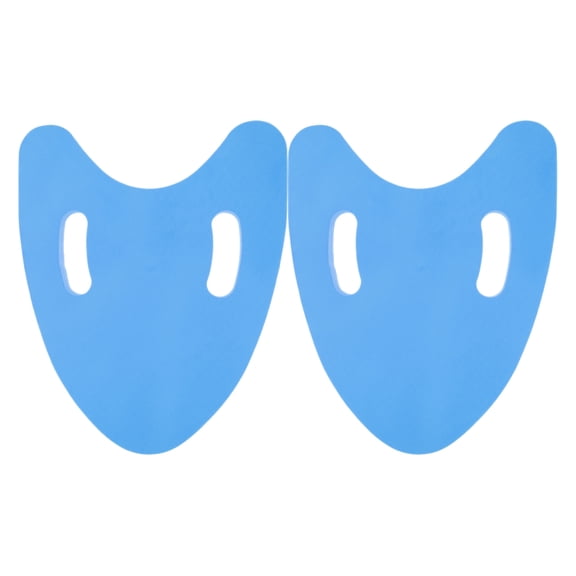 Raindrops 2 Pcs Swimming Aids Small Paddles for Tubing Bubble Belt -blue
