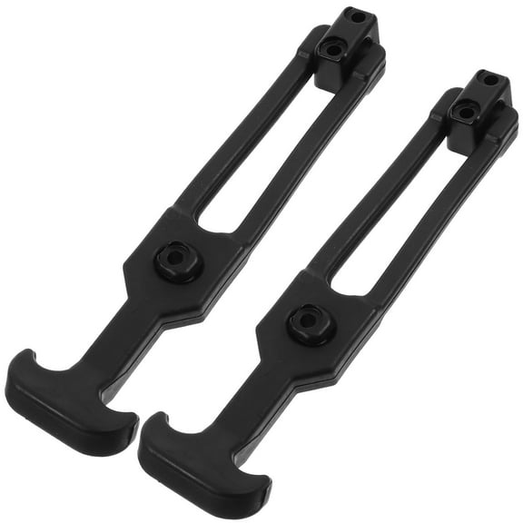 Raindrops 2 Pcs T-handle Hasp Latches Rubber Elastic T-handle Draw Latches for Tool Box