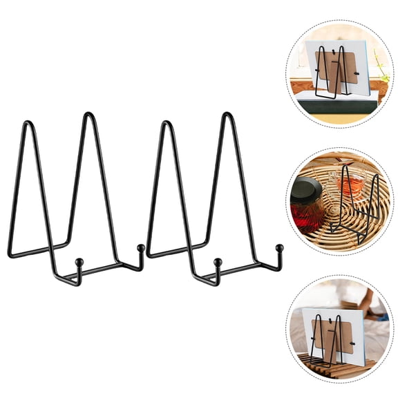 Raindrops 2 Pcs Tall Easel Stand for Display Photo Frame Office