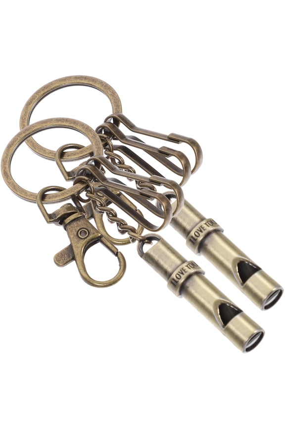 2 Pcs Tether Wallet Couple Keychain Chic Bag Pendant Lovers