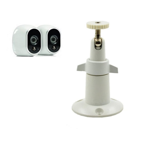 Raindrops  2 Pcs Wall Bracket Mount for Security Camera White