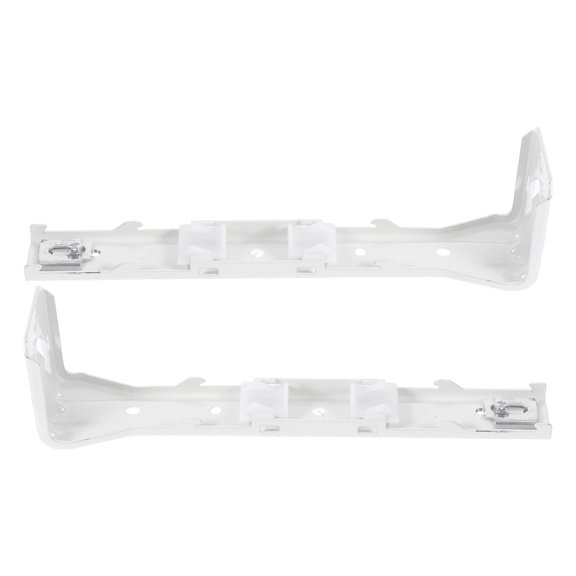 Raindrops 2-Pack White Repair Parts Drapery Holder Support for Curtain Fixing