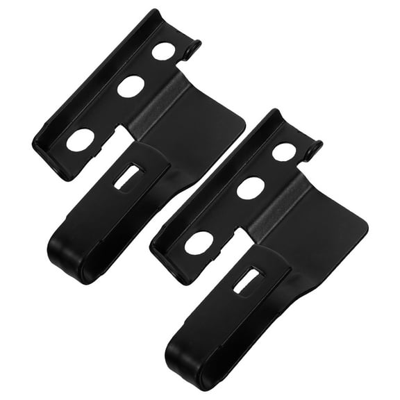 2Pcs Universal Windshield Wiper Arm Adapter Kit Metal Adapters with Mounting Screws for Front Windshield Wiper Blade Arms