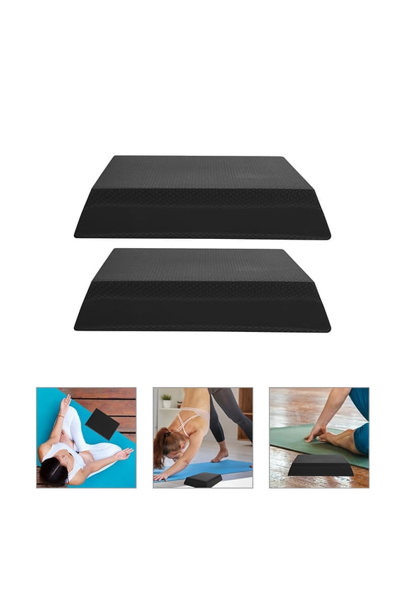 2 Pcs Yoga Mat Thin Exercise Mats Balance Travel Work