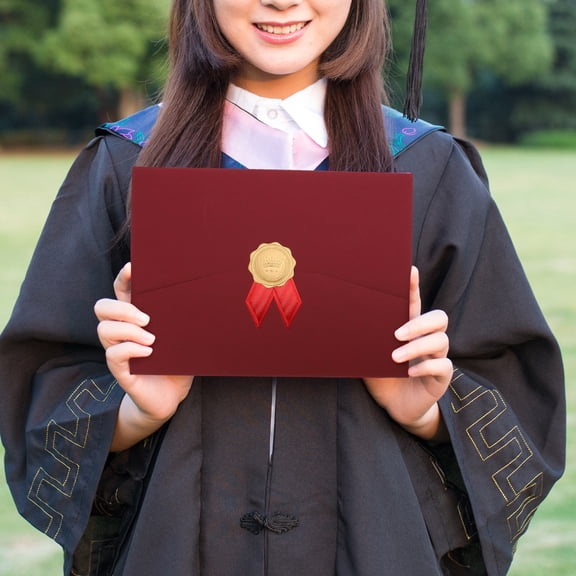 Raindrops 2 Pcs for Certificate Cover Certificate Envelope 30.50X22.80X0.10CM