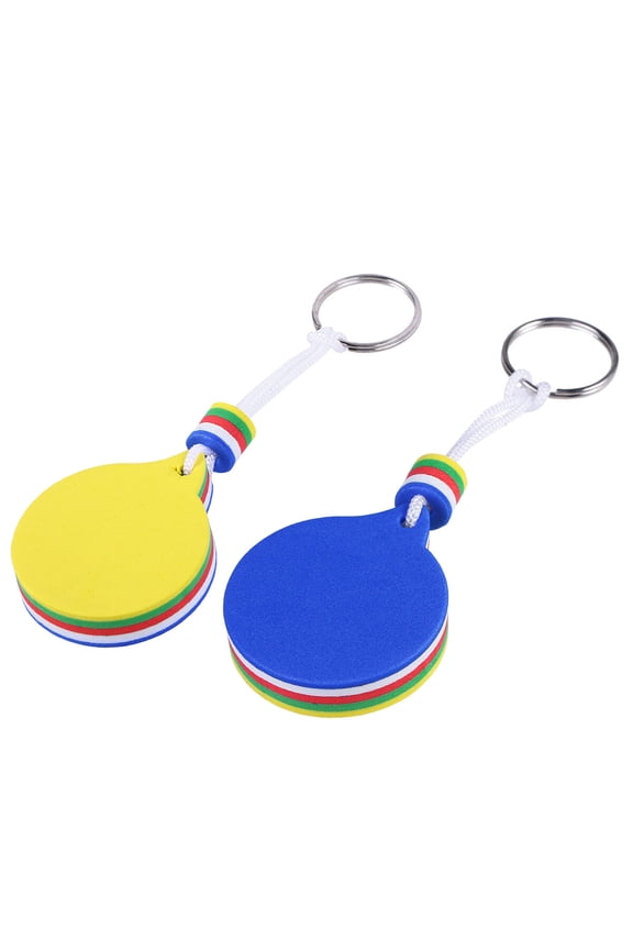 2-Pack Floating Key for Boats, Water Sports, and Outdoor Activities Keychain Accessories