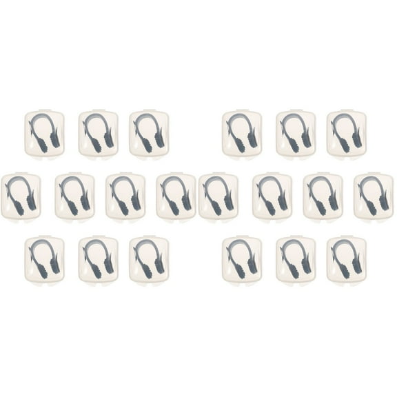 Raindrops  2 Pieces Kids Goggles Swimming Adult Anti-choking Nose Clip Child Man