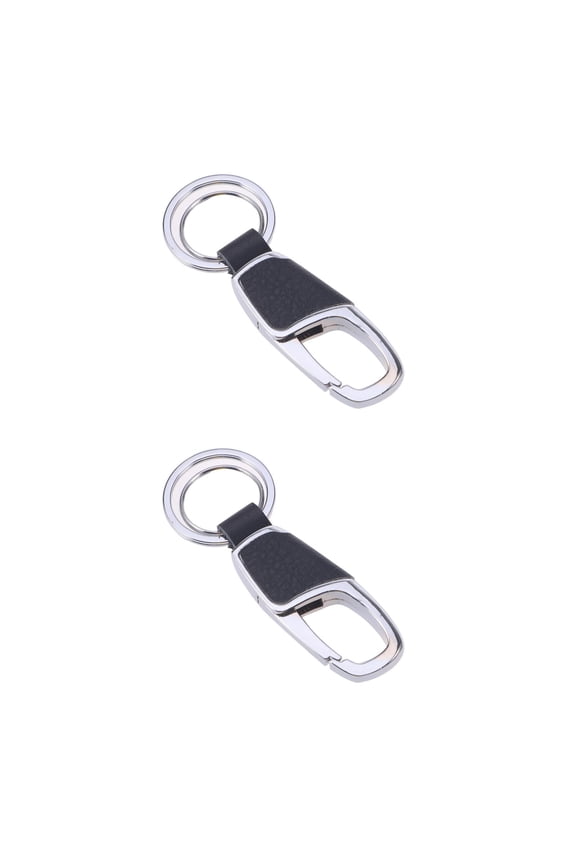 Set of 2 Mens Stylish Keychains with Modern Line Design, Accessories 8.50X3.00X0.80CM for Everyday Use