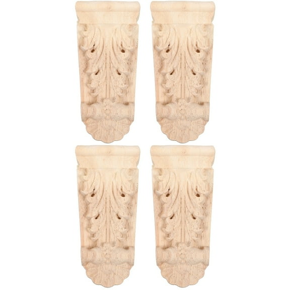 Raindrops 2 Pieces Propane Line Canister Wooden Roman Column