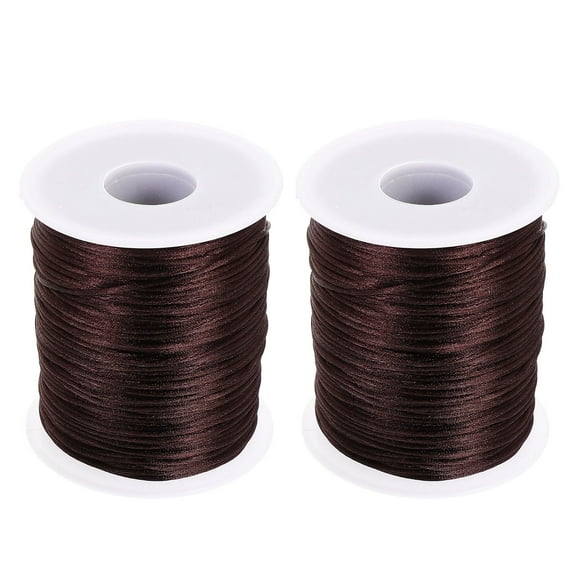 Raindrops Knitting Yarn Holder DIY Crafting Accessories Coffee 2 Rolls