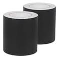 thumbnail image 1 of Raindrops Black PVC Flexible Skirting Board Trim with Adhesive, Home Wall Base Molding for Decorative Wall Edging, 1 of 8