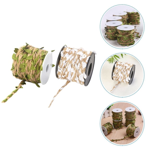 Raindrops 2 Rolls Strong String for Outdoor Use in Wedding and Holiday Decorations