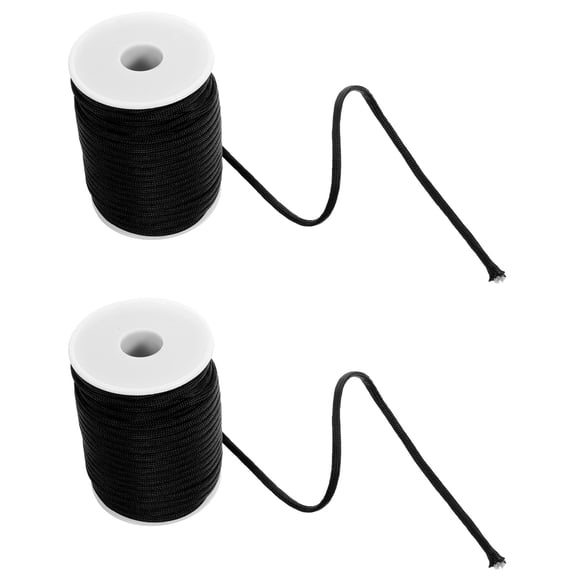 CRILSTYLEO Stable Ladder Rope Black Polypropylene for Daily Use Extension Ladders